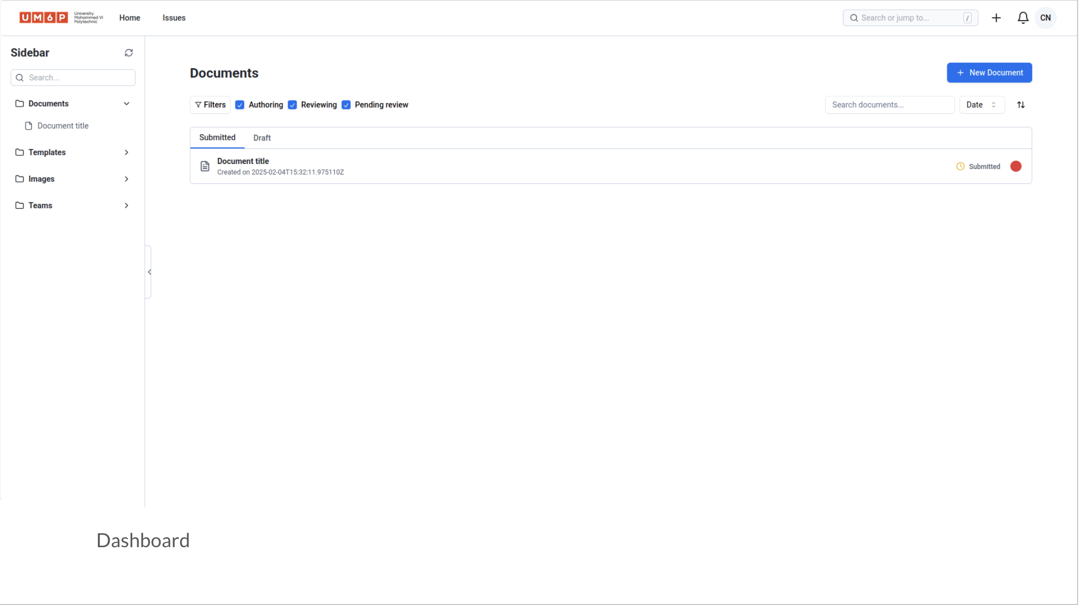 Document Review & Approval System